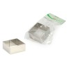 STAMPO TAGLIAPASTA INOX QUADRATO CM 8