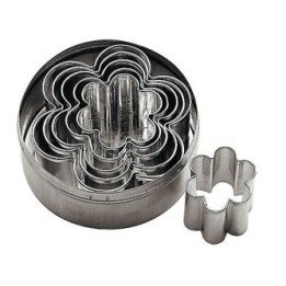 STAMPO TAGLIAPASTA ROSA STAGNO 6 Pz