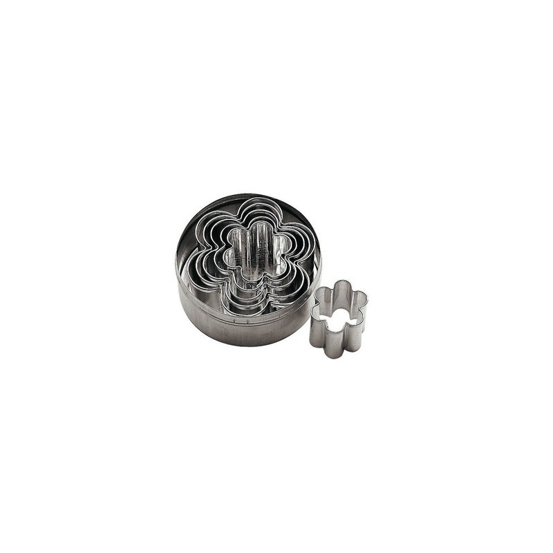 STAMPO TAGLIAPASTA ROSA STAGNO 6 Pz