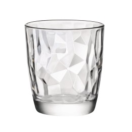 BICCHIERE DIAMOND ACQUA 30,5 cl TRASPARENTE Pz 3