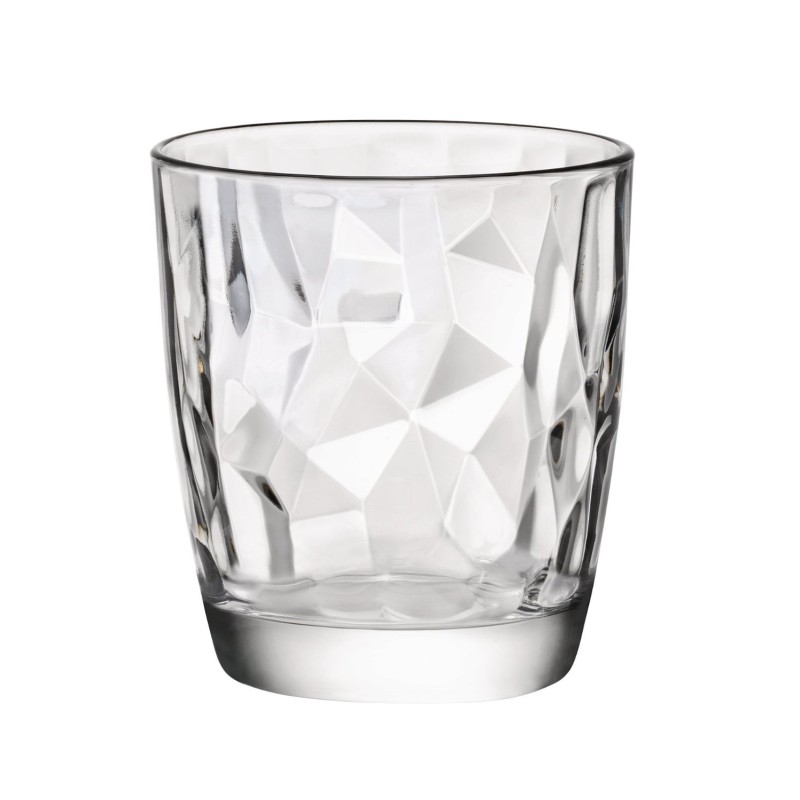 BICCHIERE DIAMOND ACQUA 30,5 cl TRASPARENTE Pz 3