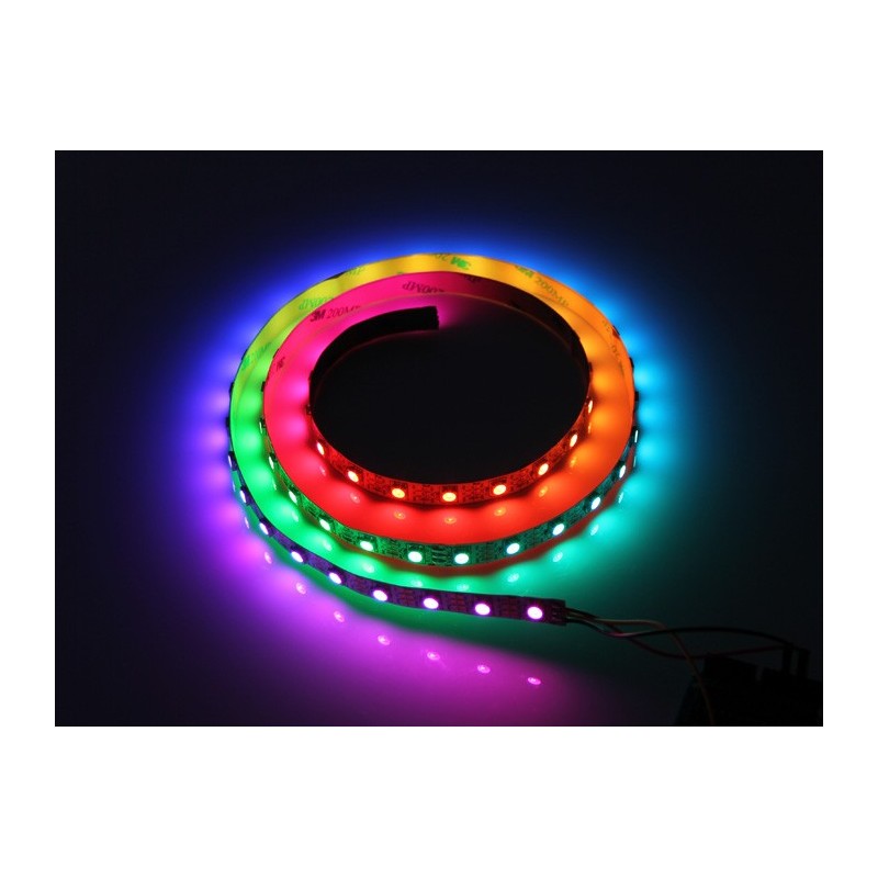 STRISCIA STRIP LED FLESSIBILE W 14,4 Mt 5 LUCE COLORATA