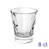 BICCHIERE DIAMOND LIQUORE 8 cl TRASPARENTE Pz 3