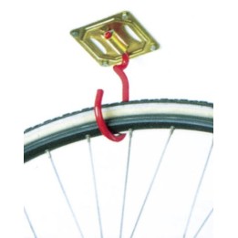 SUPPORTO PORTABICI A SOFFITTO F6 091ACCIAIO PLASTIFICATO