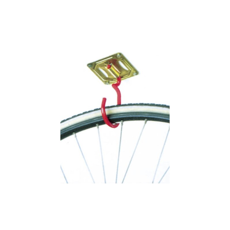 SUPPORTO PORTABICI A SOFFITTO F6 091ACCIAIO PLASTIFICATO
