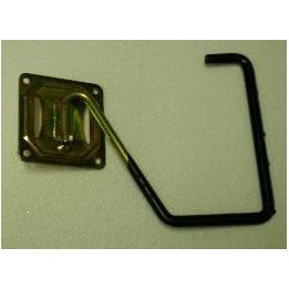 SUPPORTO PORTATUTTO A SOFFITTO F6 093 ACCIAIO PLASTIFICATO