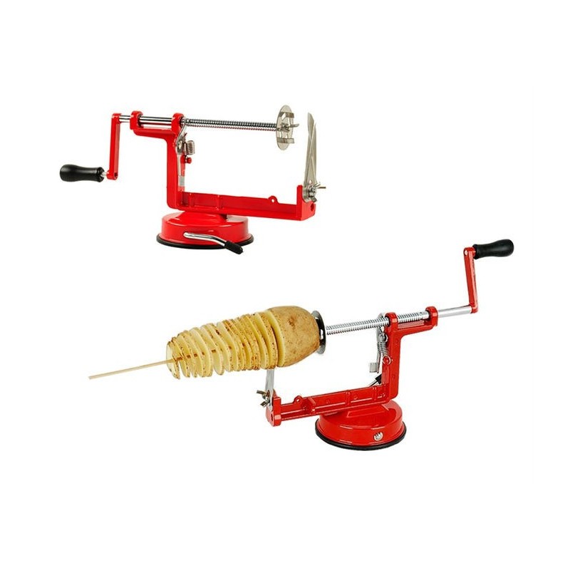 TAGLIA AFFETTA PATATE A SPIRALE MANUALE RICCIOLO