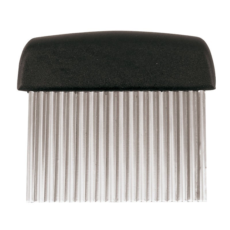 TAGLIA AFFETTA VERDURA ONDULATA ACCIAIO INOX CM 11