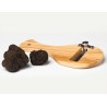 TAGLIA TARTUFO IN LEGNO DI OLIVO LAMA LISCIA CM 6