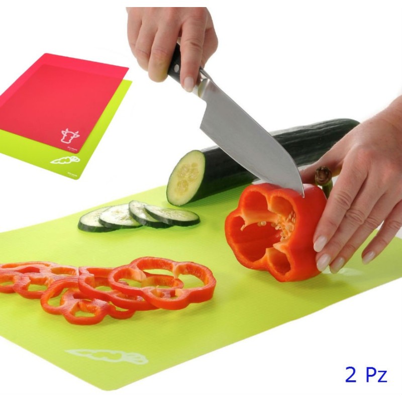 TAGLIERE FLESSIBILE COLORATO CM 38x30,5 Pz 2 WESTMARK