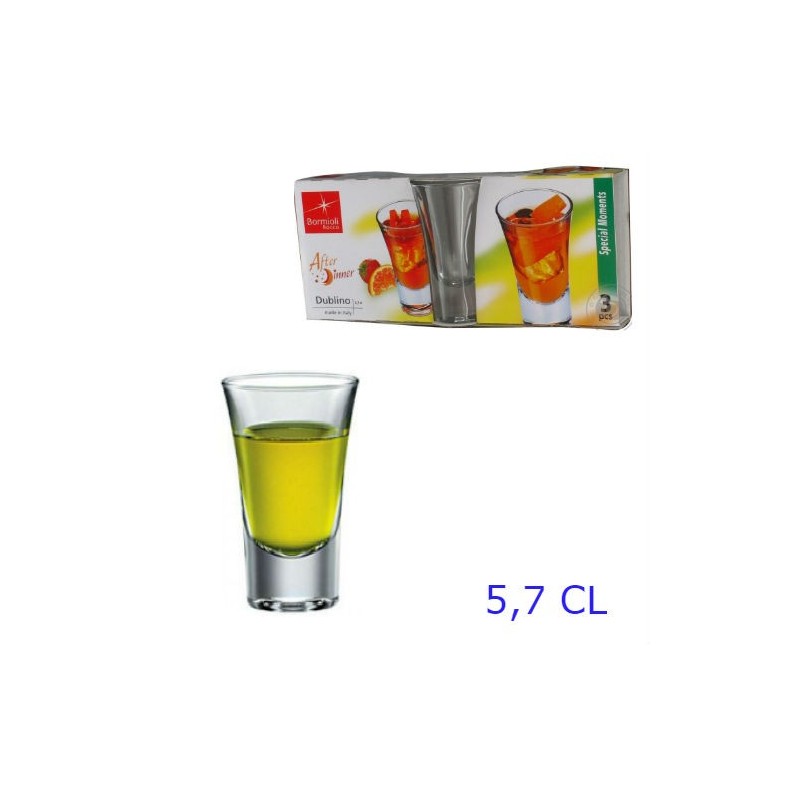 BICCHIERE DUBLINO SHORT 5,7 Cl - Pz 3