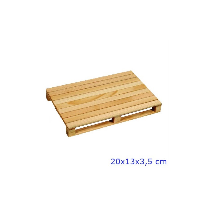 TAGLIERE LEGNO A PALLET CM 20x13x3,5