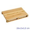 TAGLIERE LEGNO A PALLET CM 20x13x3,5