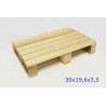 TAGLIERE LEGNO A PALLET CM 30x19,6x3,5