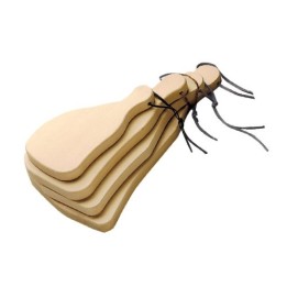 TAGLIERE LEGNO ARTISTICO C/LACCIO CM 37x18,5 PROSCIUTTO