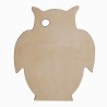 TAGLIERE LEGNO BETULLA SALUMI CM 24x29 GUFO