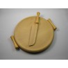 TAGLIERE LEGNO PER POLENTA CON PIEDINI E COLTELLO CM 28