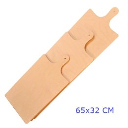 Tagliere in Legno Rettangolare per Pizza 65x32 cm - Acquista Ora