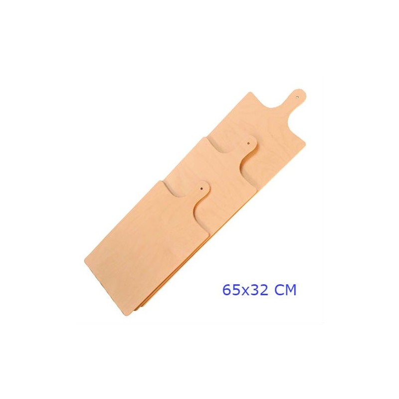Tagliere in Legno Rettangolare per Pizza 65x32 cm - Acquista Ora