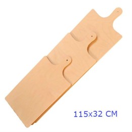 TAGLIERE LEGNO RETTANGOLARE PER PIZZA CM 115x32
