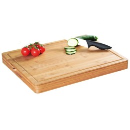 TAGLIERE RETTANGOLARE IN LEGNO DI BAMBU MASSICCIO CM 50x40x5