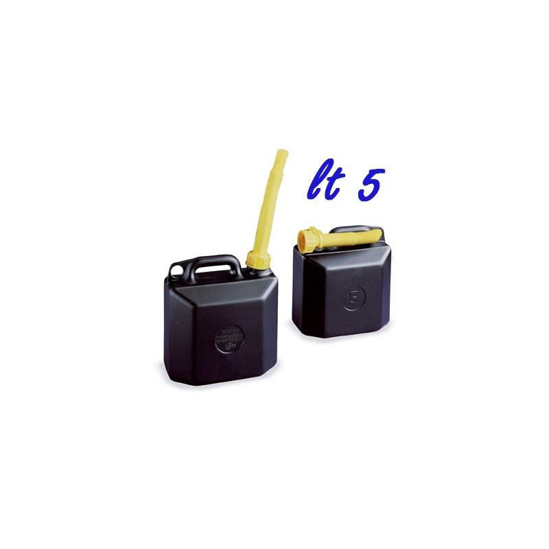 TANICA PER BENZINA Lt  5 NERA