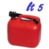 TANICA PER BENZINA Lt  5 ROSSA