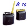 TANICA PER BENZINA Lt 10 NERA
