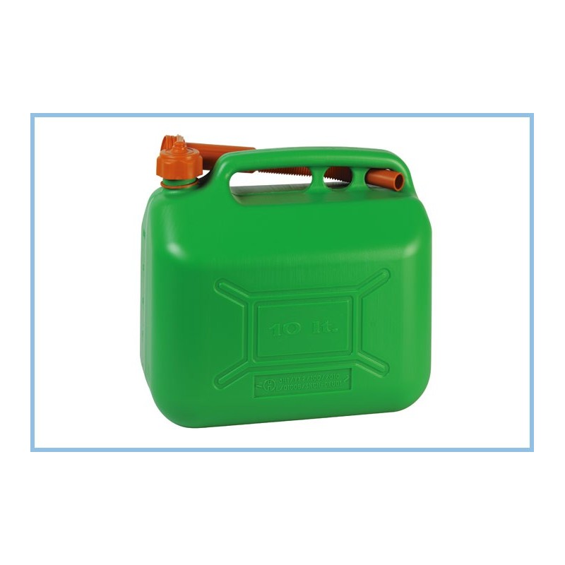 TANICA PER BENZINA Lt 10 VERDE