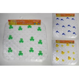 TAPPETO DOCCIA CON ANIMALI WELKHOME CM 55x55