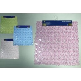 TAPPETO DOCCIA PIETRE COLORI ASS. CM 53x53