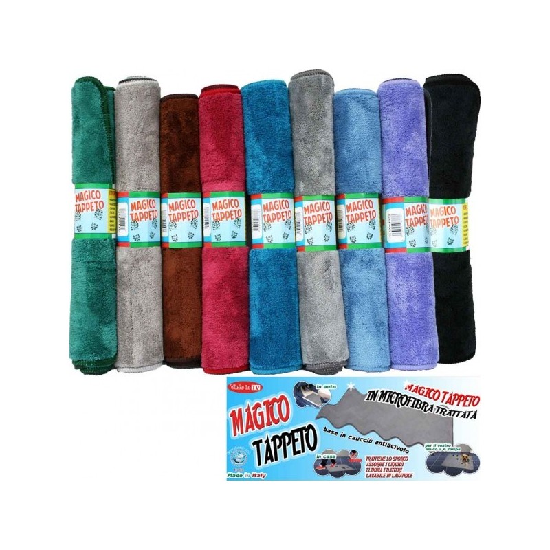 TAPPETO IN MICROFIBRA CM 43x65 EURONOVITA'