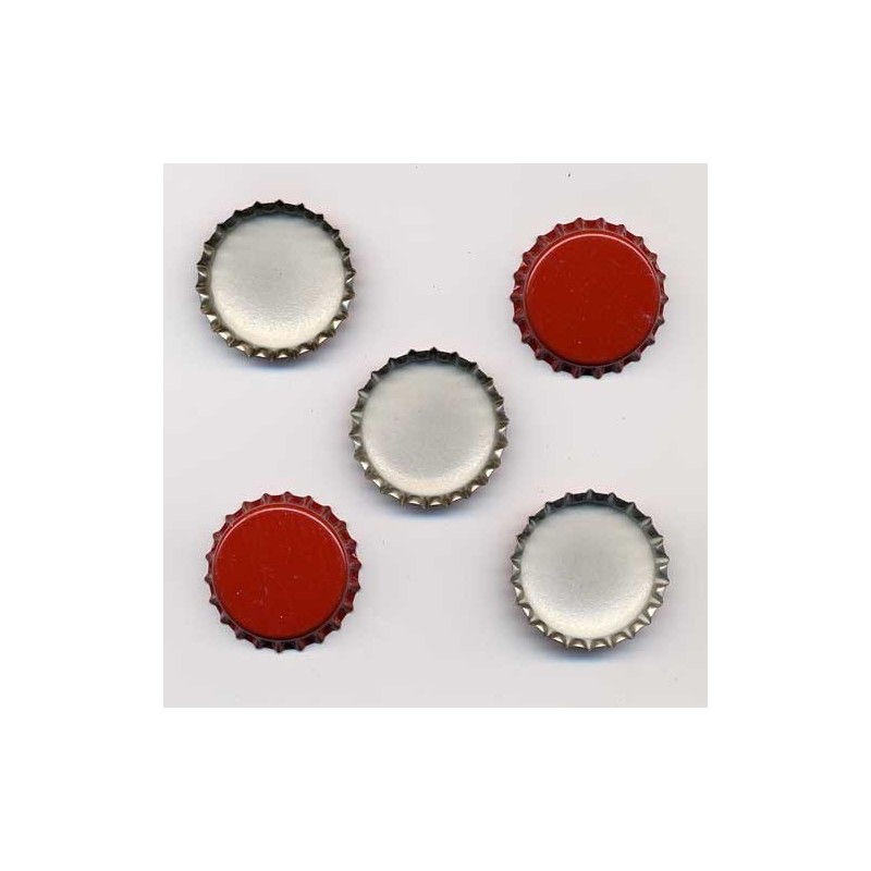 Tappi Corona Rossi 26 mm Bollitura Conf. 100 Pz - Chiusure | Ragstore