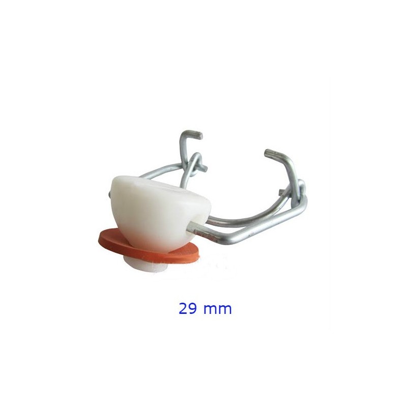 Tappi Ermetici Meccanici Testa Plastica Ø 29 mm | Ragstore.it