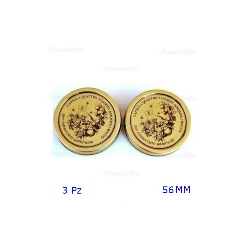 Tappo a Vite 4 Stagioni Ø 56 mm 3 Pz - Tappi | RagStore