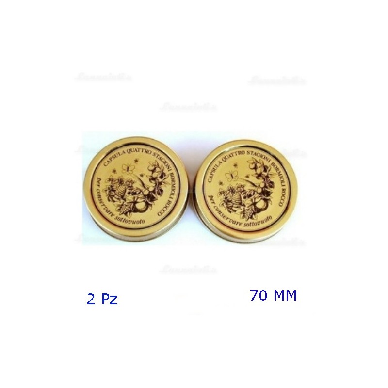 Tappo A Vite 4 stagioni da 70 mm 2 Pezzi | RagStore