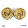 Tappo A Vite 4 stagioni da 70 mm 2 Pezzi | RagStore