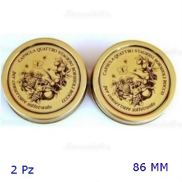 TAPPO A VITE 4 STAGIONI Ø 86 Pz 2