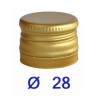 TAPPO A VITE Ø 28 Pz 100 ORO