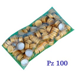 TAPPO A VITE Ø 31,5 Pz 100 ORO