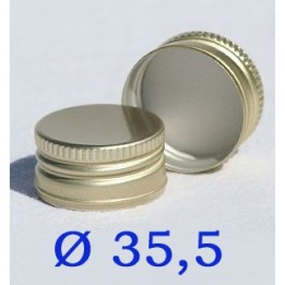 TAPPO A VITE Ø 35,5 Pz 100 ORO