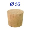 TAPPO SUGHERO Ø 35