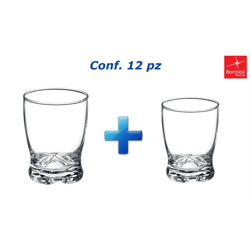 BICCHIERE MADISON ACQUA/VINO Pz 12