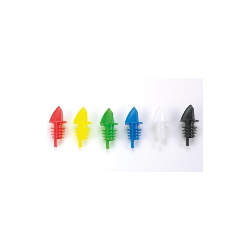 TAPPO VERSATORE PLASTICA COLORI ASS Pz 12