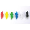 TAPPO VERSATORE PLASTICA COLORI ASS Pz 12