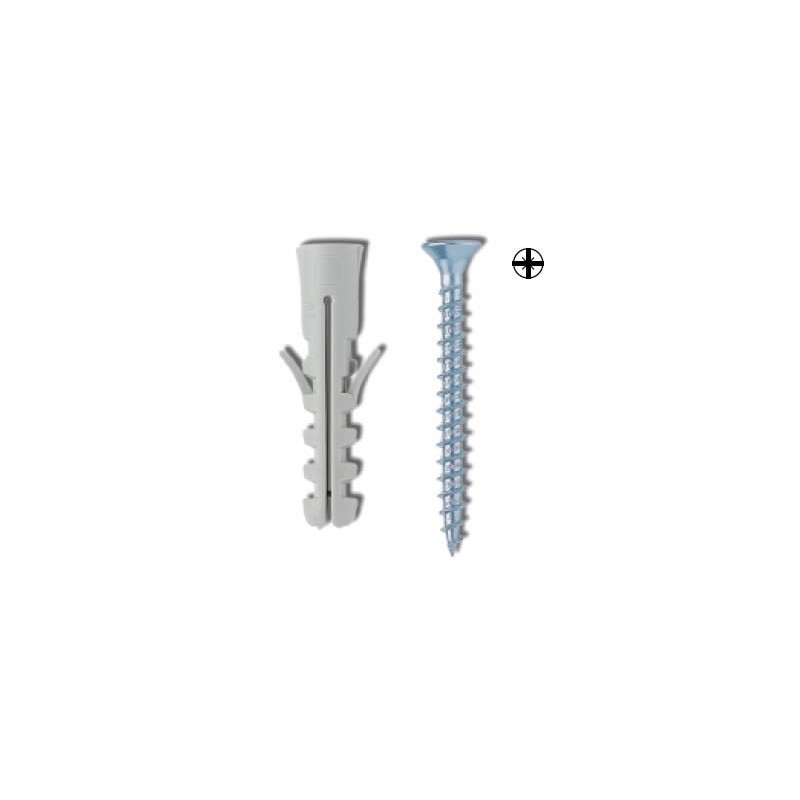 TASSELLO NYLON C/VITE mm 6x30 Pz 100
