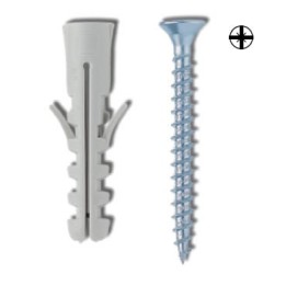 TASSELLO NYLON C/VITE mm 8x40