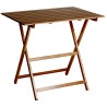 TAVOLO LEGNO DOGHE CM 60x80 NOCE *