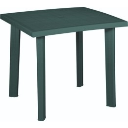 TAVOLO PLASTICA FIOCCO CM 75x80 VERDE