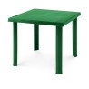 TAVOLO QUADRATO FIGARO CM 80x80 VERDE